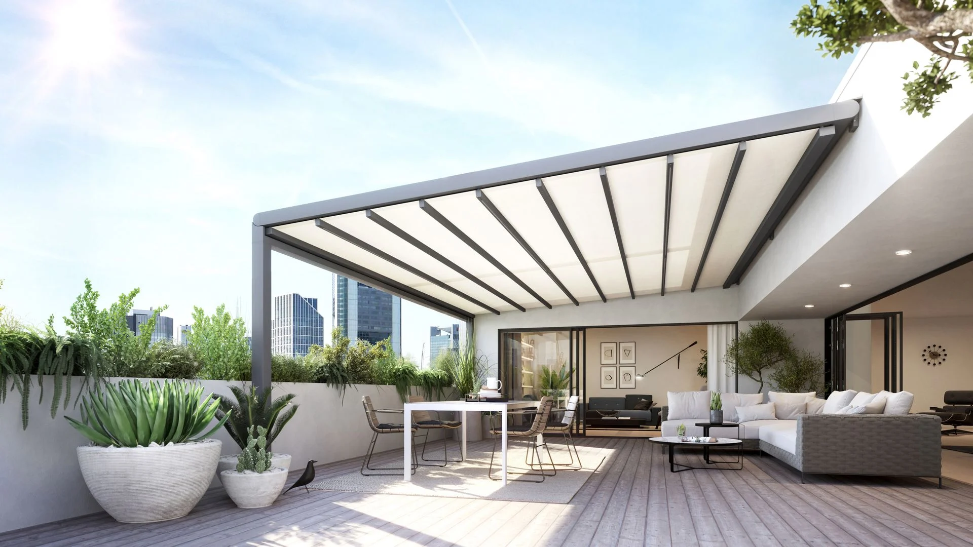 Tende Da Sole Pergola. Le tende da sole pergola stretch a venezia sono markilux